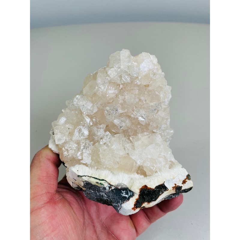 Pink Apophyllite Crystal Cluster AP303a