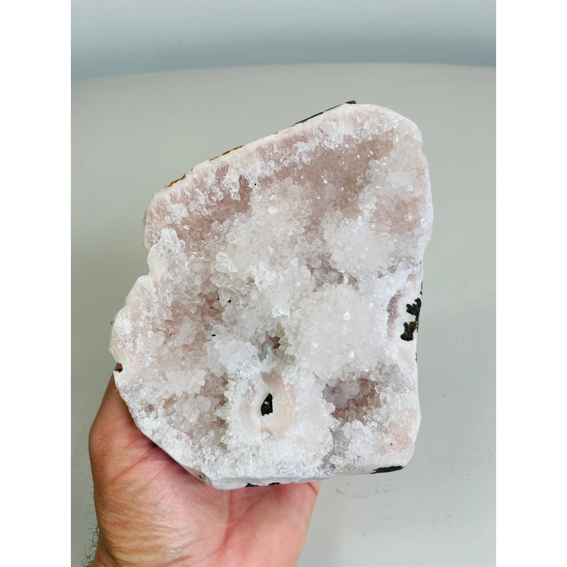 Pink Apophyllite Crystal Cluster AP304a