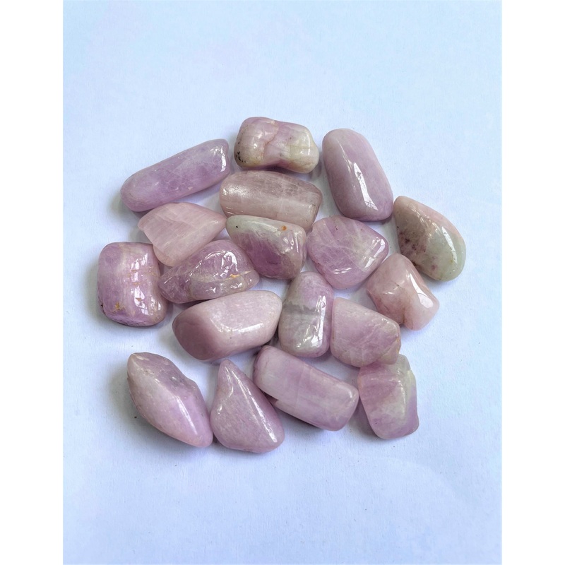 Pink Kunzite Tumbled Stones TB078 x 1