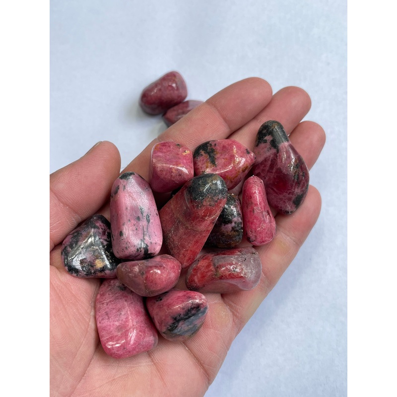 Rhodonite Tumbled Stones TB067 x 1
