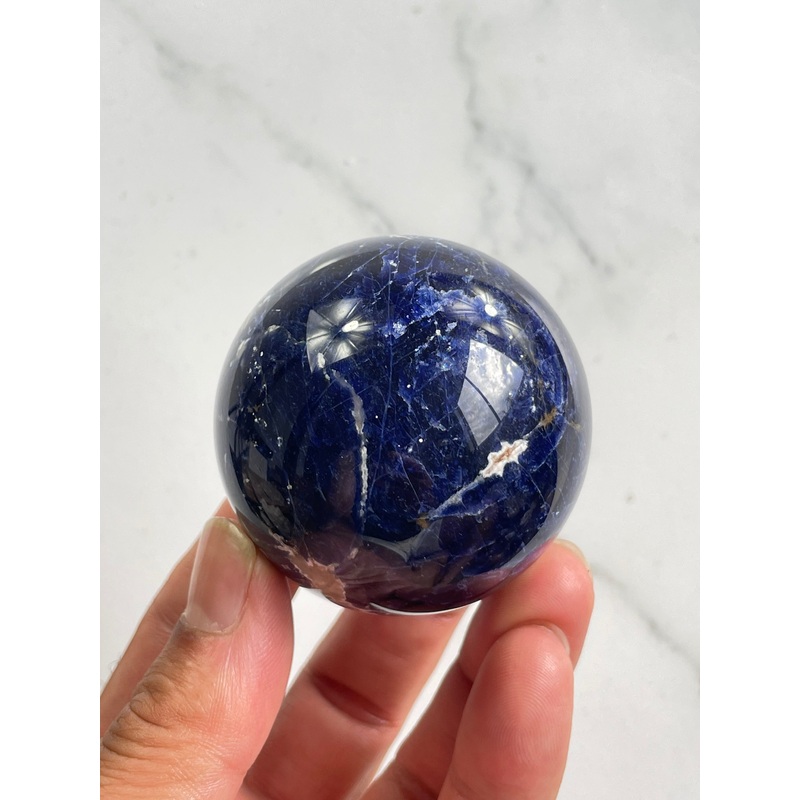 Sodalite Crystal Sphere S142
