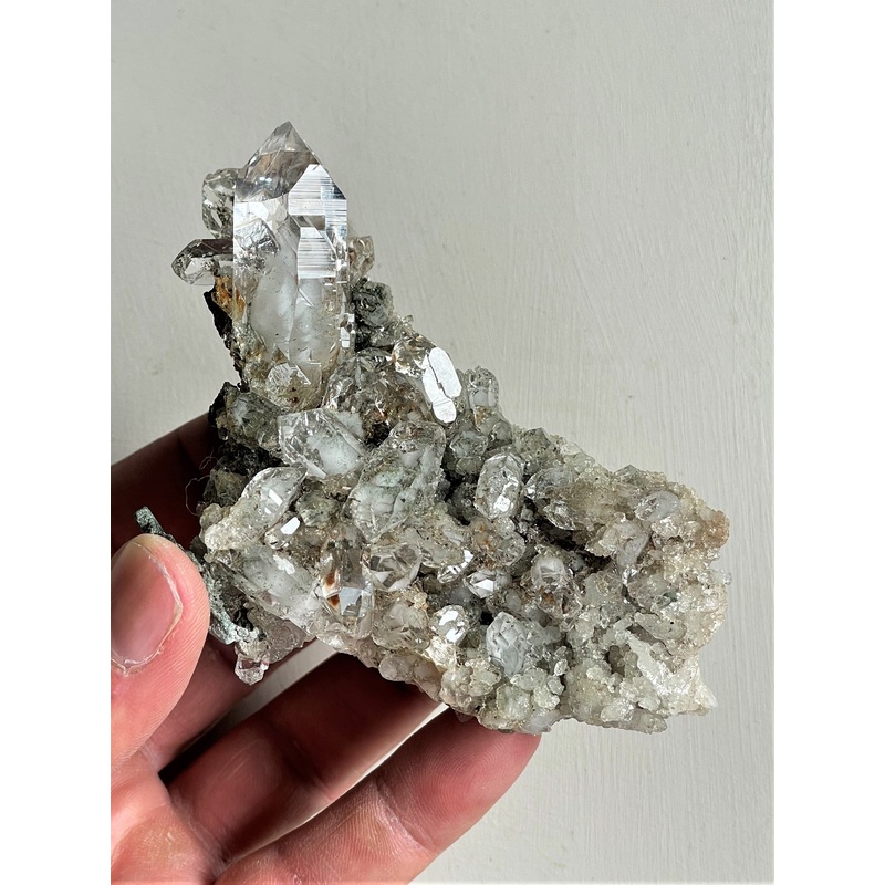 Ultra Rare Himalayan Quartz Cluster Q000