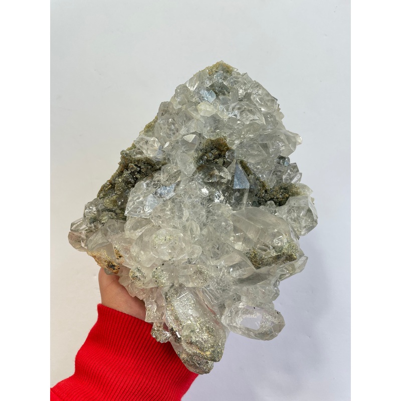 Water Clear Himalayan Quartz Clusters Q861