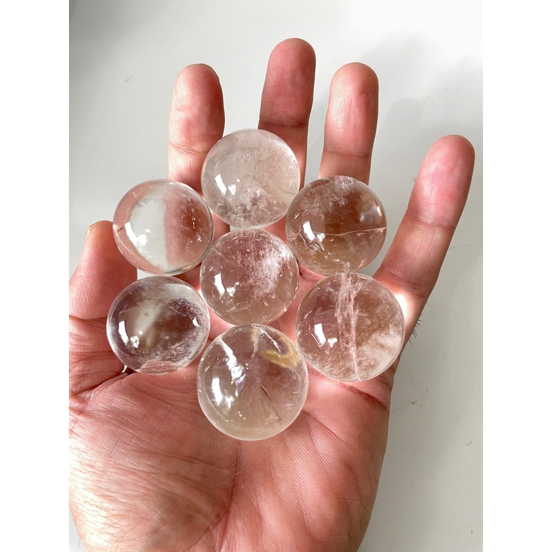 1 x Quartz High Grade Crystal Sphere S214