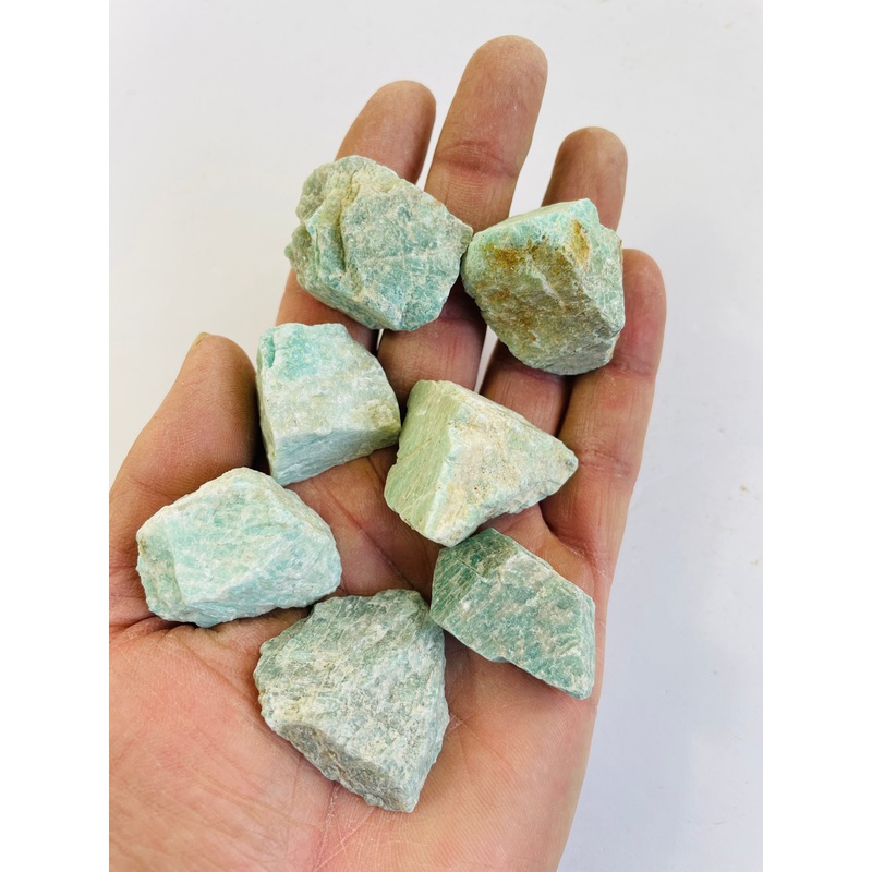 1 x Raw Amazonite Natural Crystal RW14