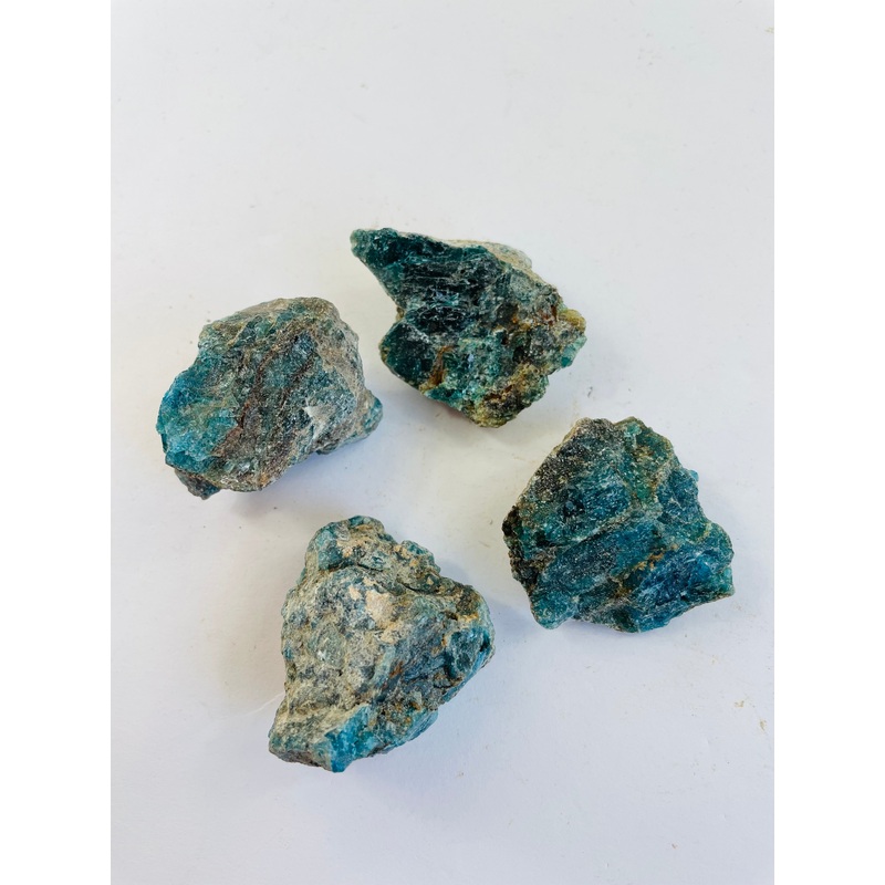 1 x Raw Blue Apatite Natural Crystal RW15
