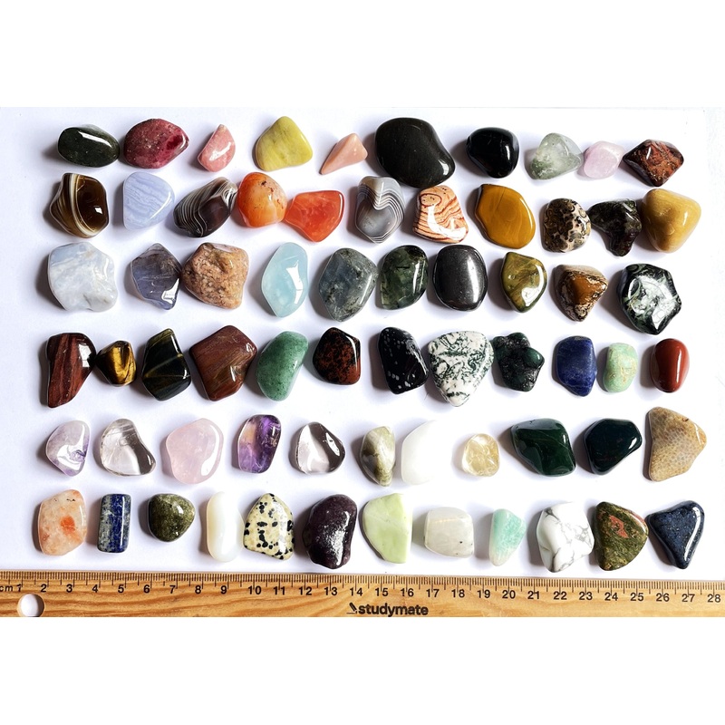 75 Natural Tumbled Stone Collection – High Grade (20-35mm) TB75