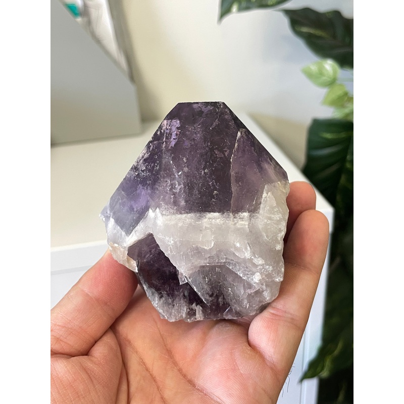 Amethyst Crystal Point Free Standing T953