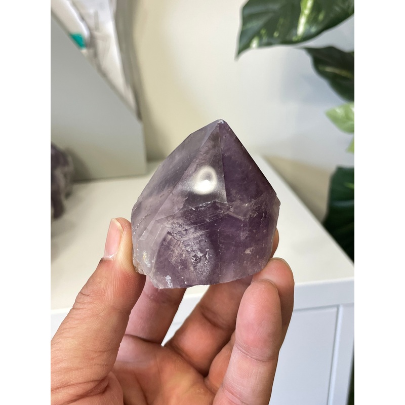 Amethyst Crystal Point Free Standing T959