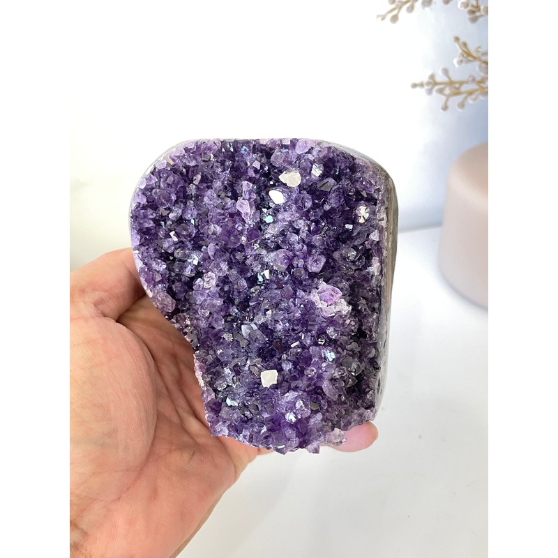 Amethyst Natural Crystal Cluster A297