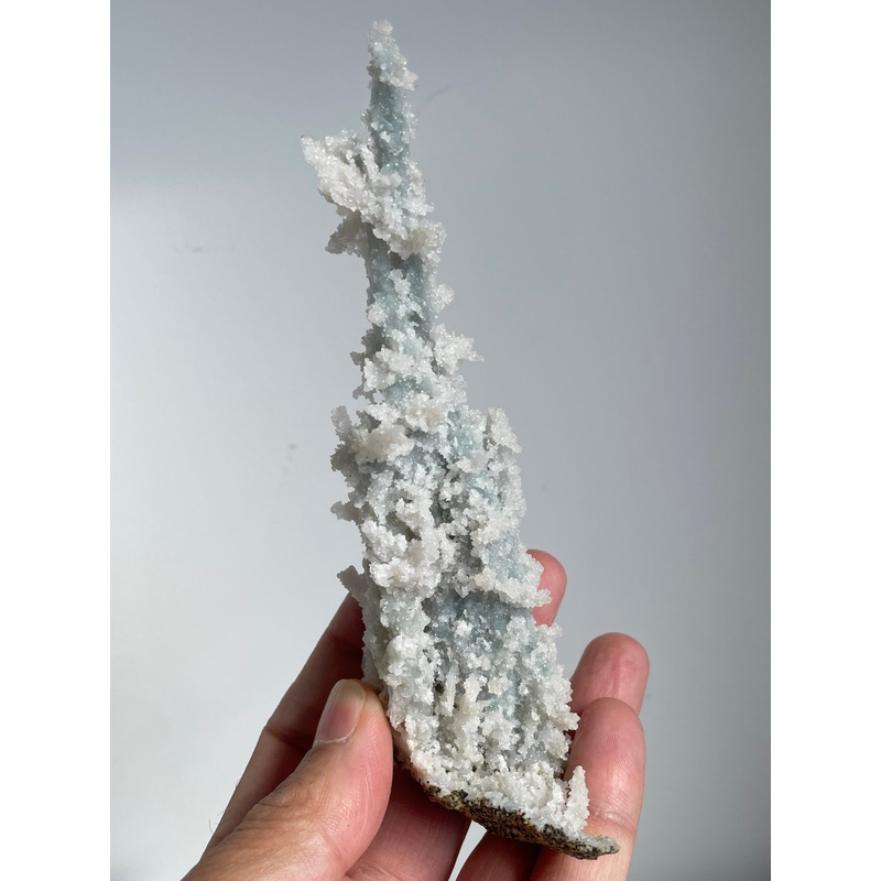 Blue Coral Chalcedony Stalactite Clusters G078