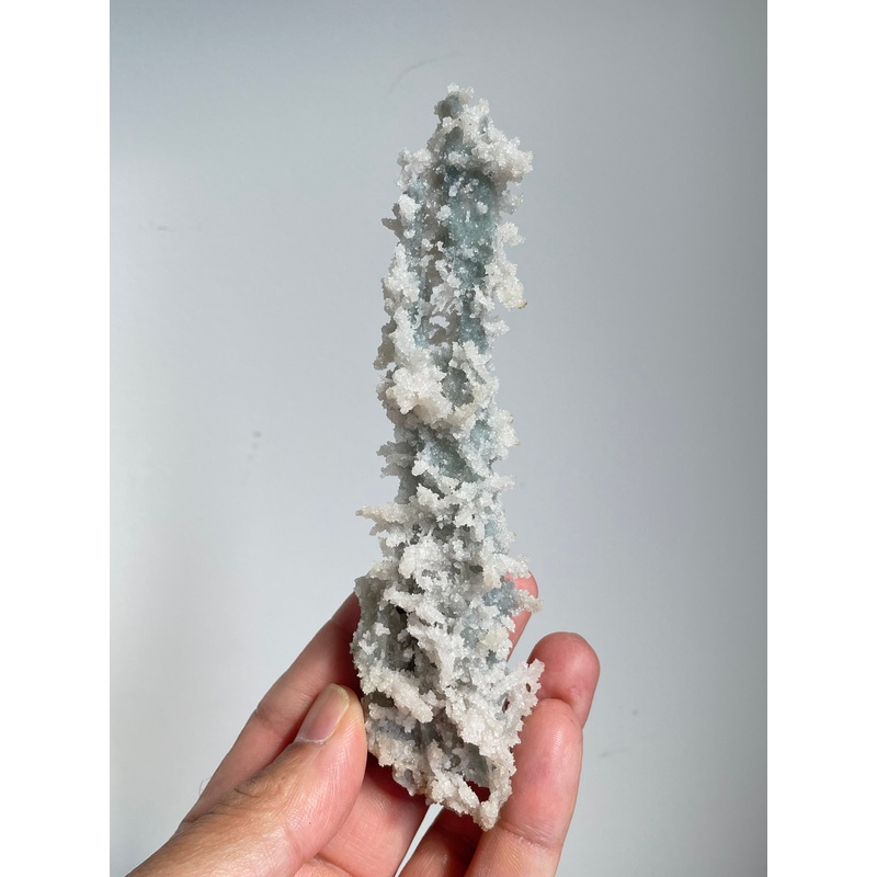 Blue Coral Chalcedony Stalactite Clusters G080