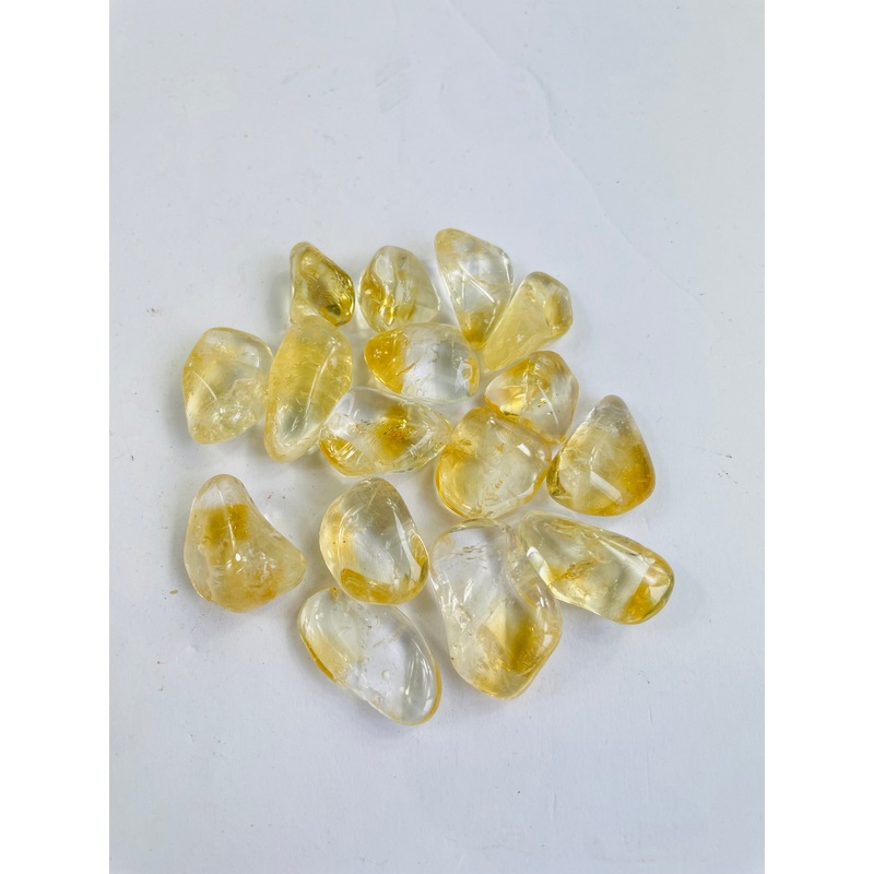 Citrine High-Grade tumbled stone crystal x 1 TB094