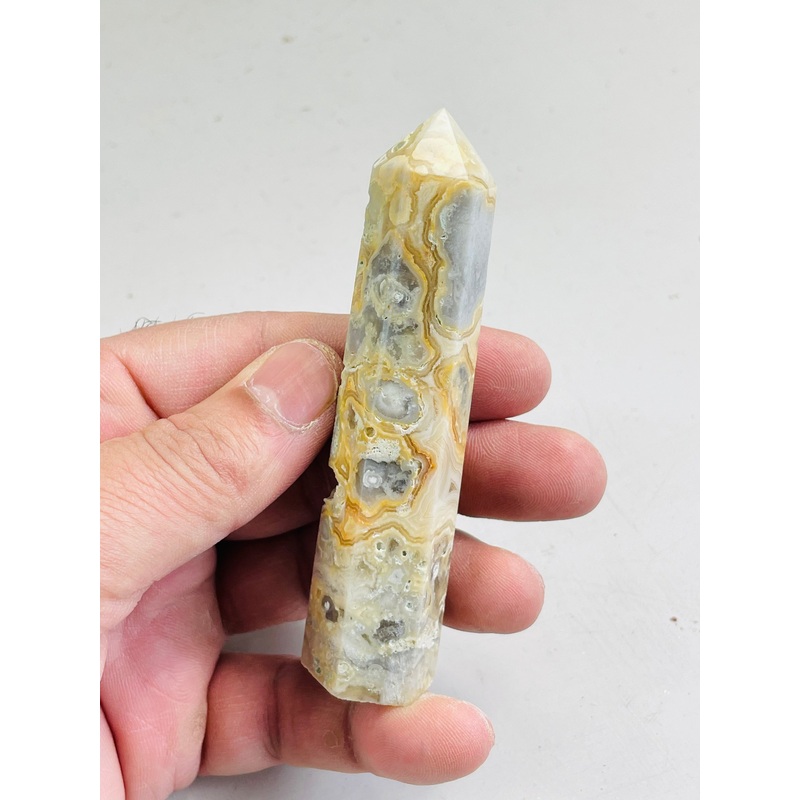 Crazy Lace Agate Tower T904