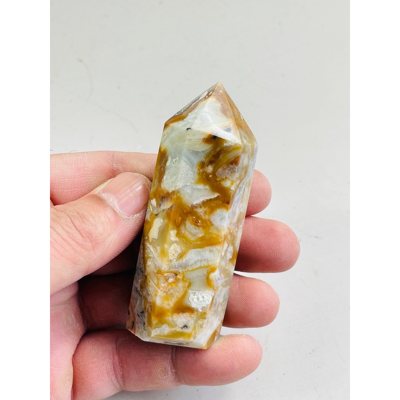 Crazy Lace Agate Tower T907