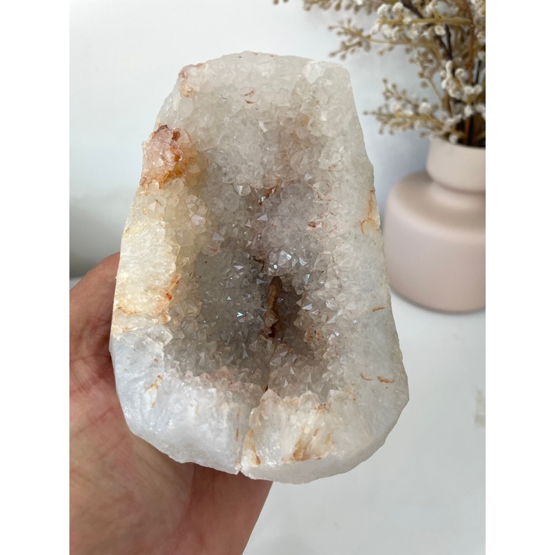 Natural Anandalite ‘Iris aka Rainbow Quartz’ Crystal Cluster Rare AN007