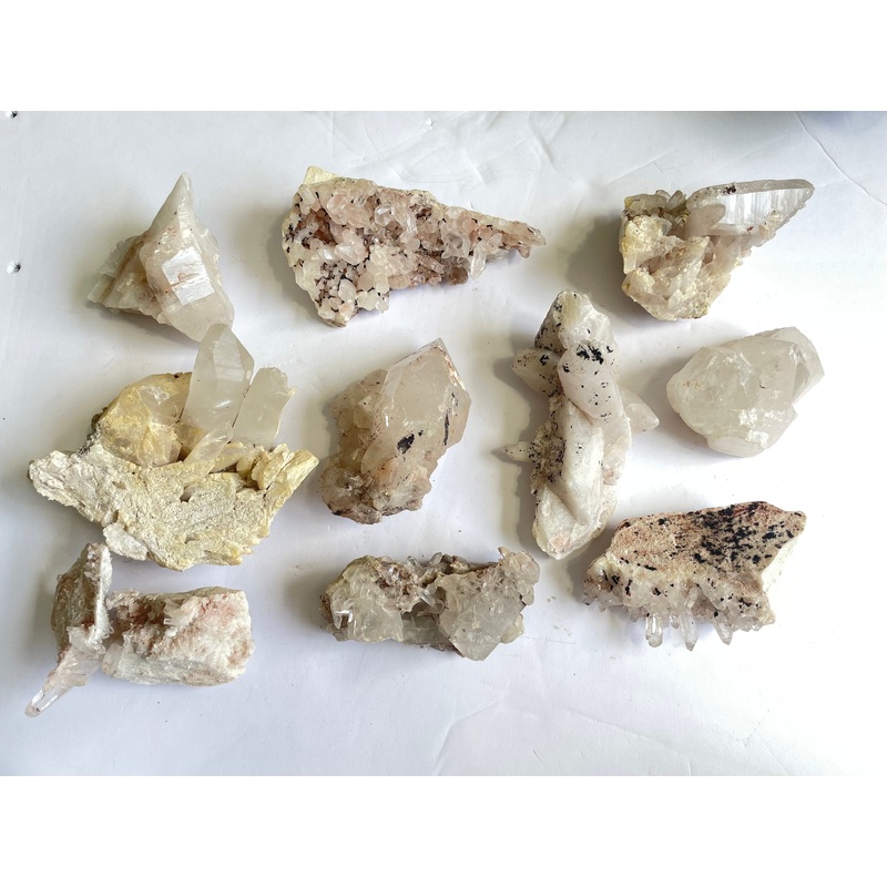 Quartz Crystal Clusters Bulk Lot (pack of 10), K280