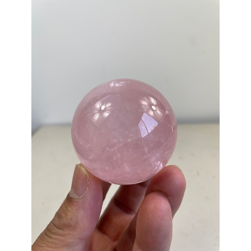 Rose Quartz Crystal Sphere S182