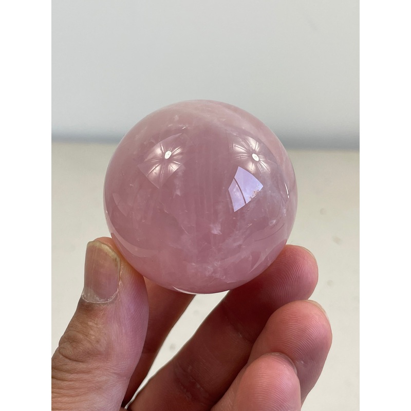 Rose Quartz Crystal Sphere S186