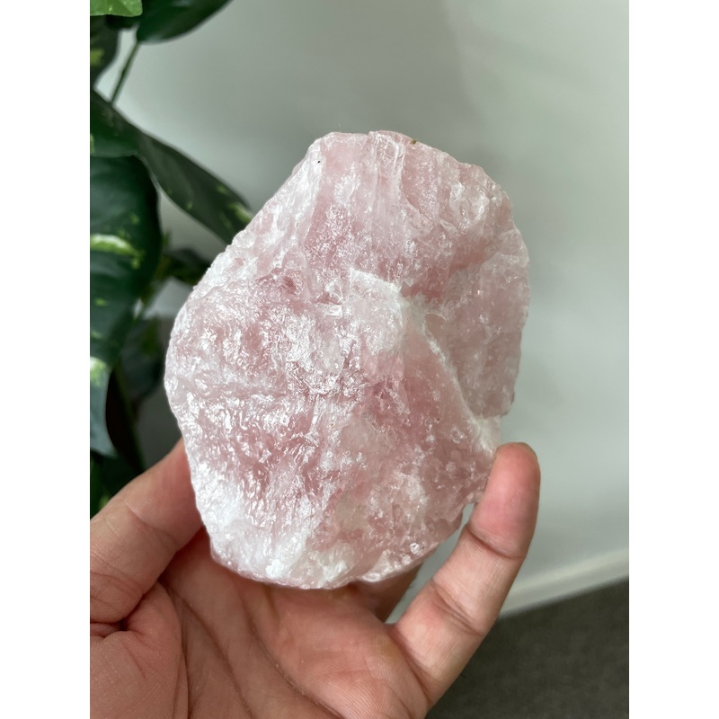 Rose Quartz Raw Crystal  RQ037