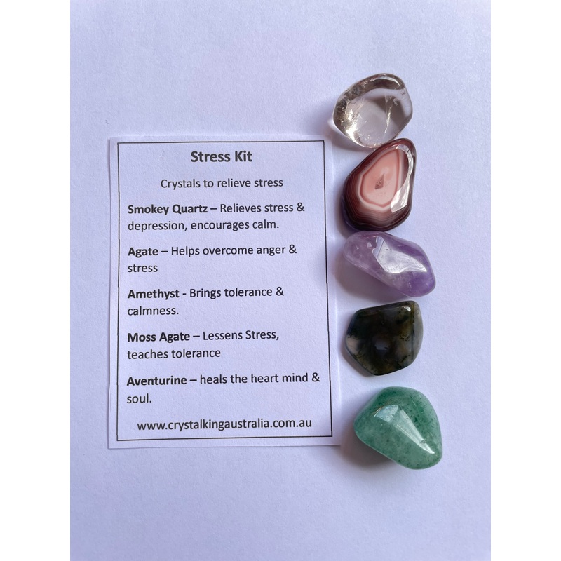 Stress Relief Crystal Kit Gift Pack K1