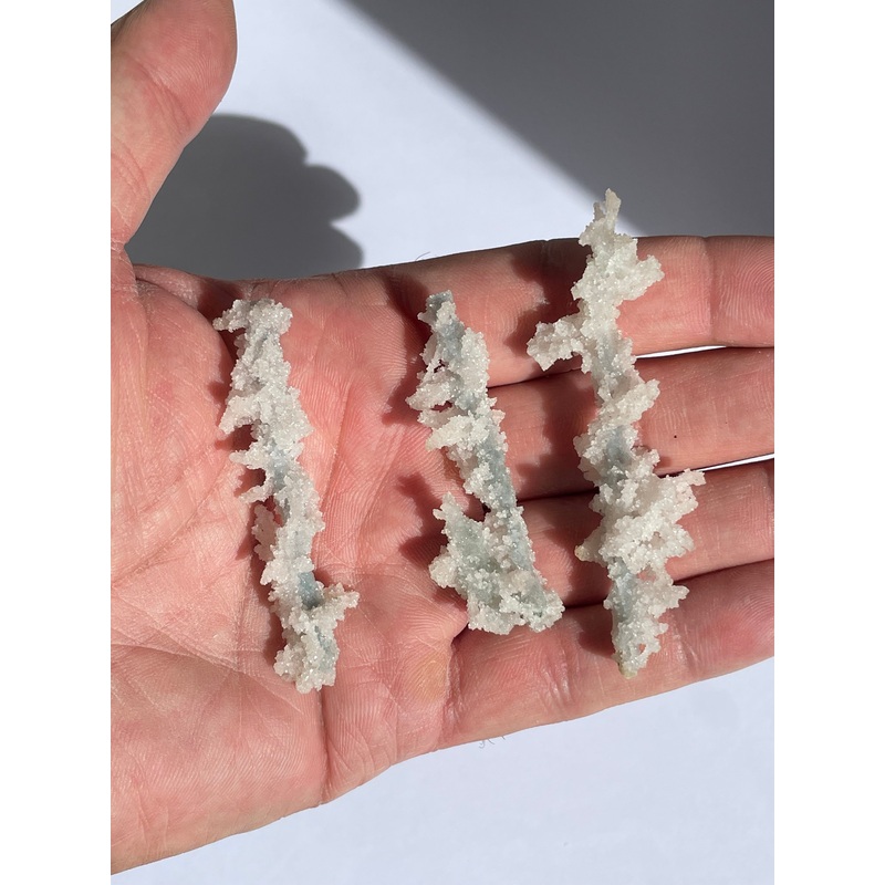 1 x Blue Coral Chalcedony Stalactite Clusters G092