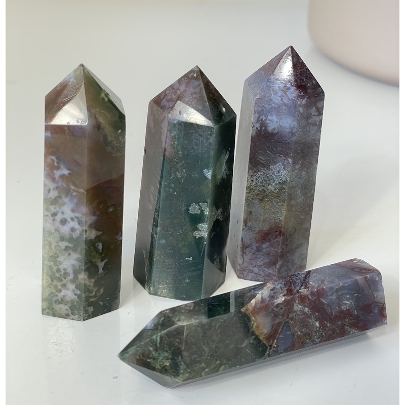 1 x Ocean Jasper Crystal Tower T979