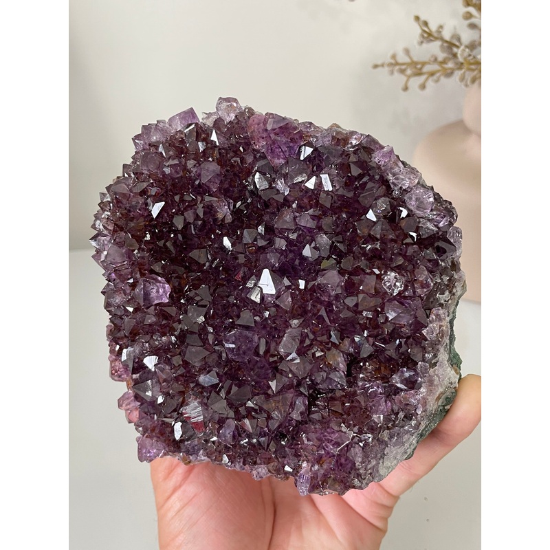 Amethyst High-Grade Natural Crystal Cluster A301