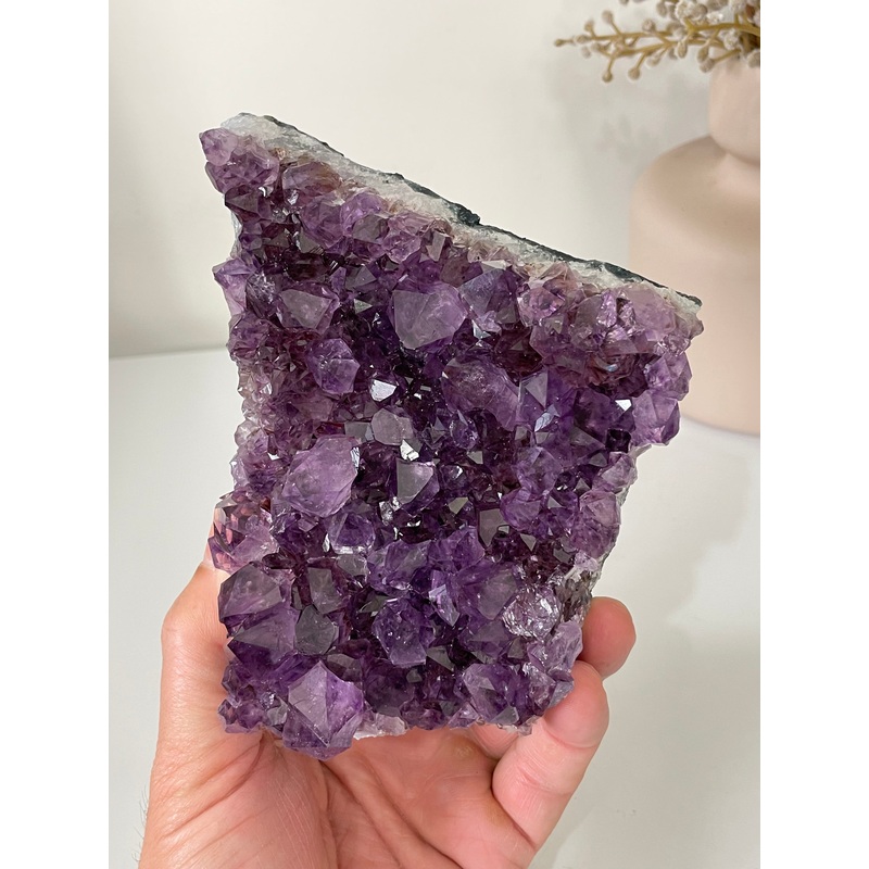 Amethyst High-Grade Natural Crystal Cluster A303