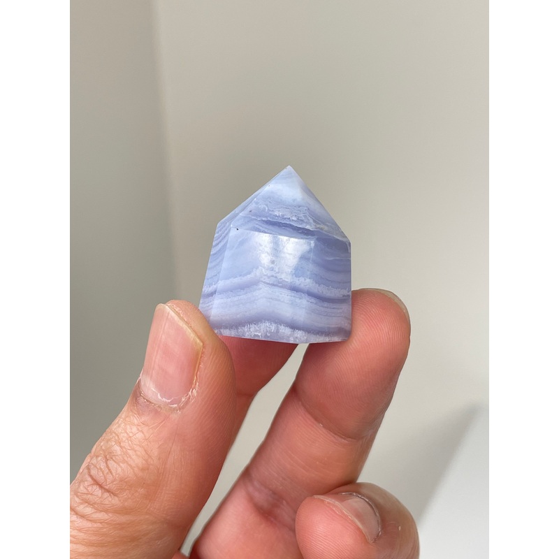 Blue Lace Agate Mini-Tower High Grade T101a