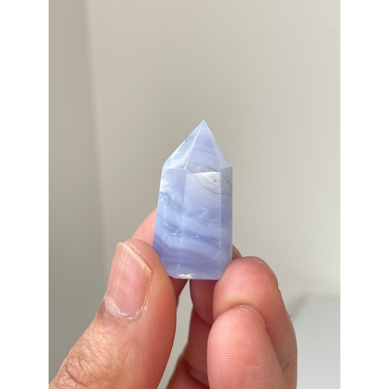 Blue Lace Agate Mini-Tower High Grade T102a