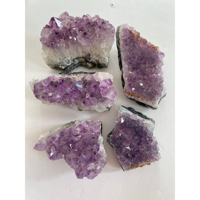 Bulk Lot Amethyst clusters (pack of 5) – K302