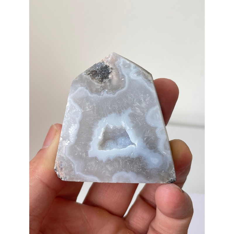 Druzy Agate Crystal Geode / Tower High Grade T041a x 1