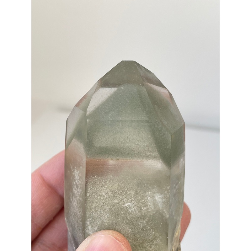 Green Phantom Himalayan Quartz Crystal Q283a