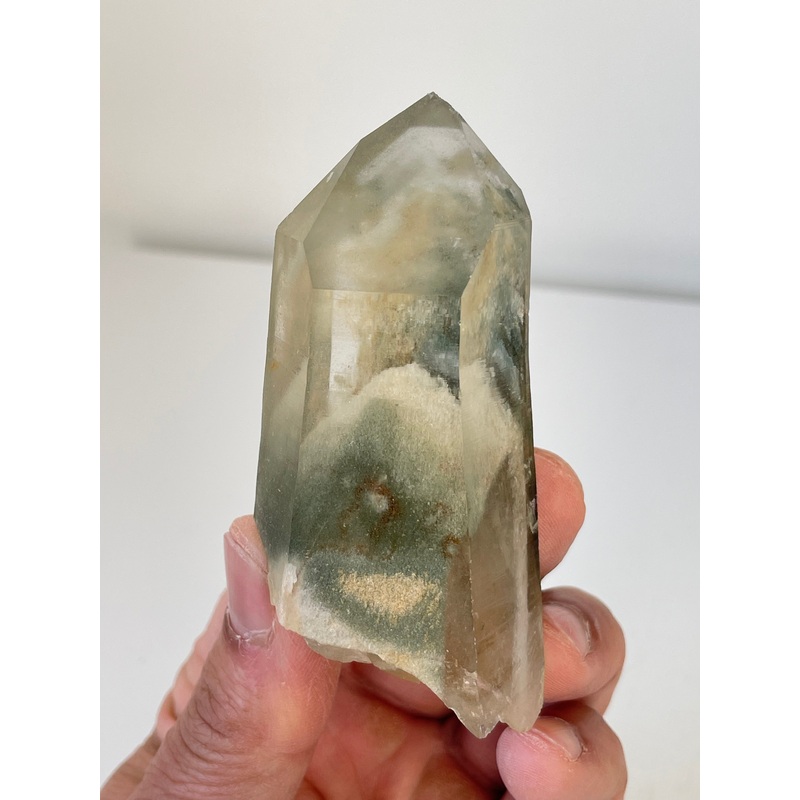 Green Phantom Himalayan Quartz Crystal Q284a