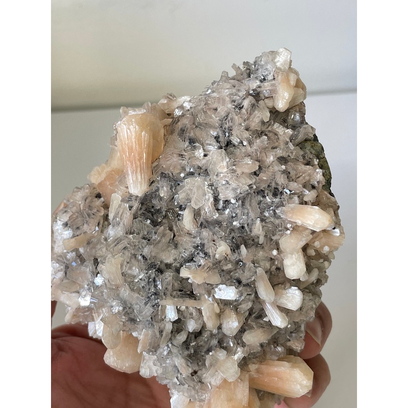 Heulandite & Stilbite Natural Cluster AP585a