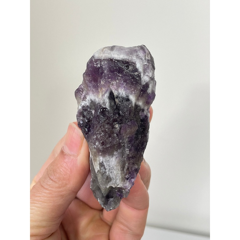 Raw Dream/Chevron Amethyst Natural Crystal A377