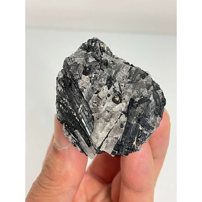 Tourmalinated Quartz Raw Natural PT038