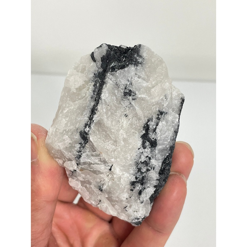 Tourmalinated Quartz Raw Natural PT042