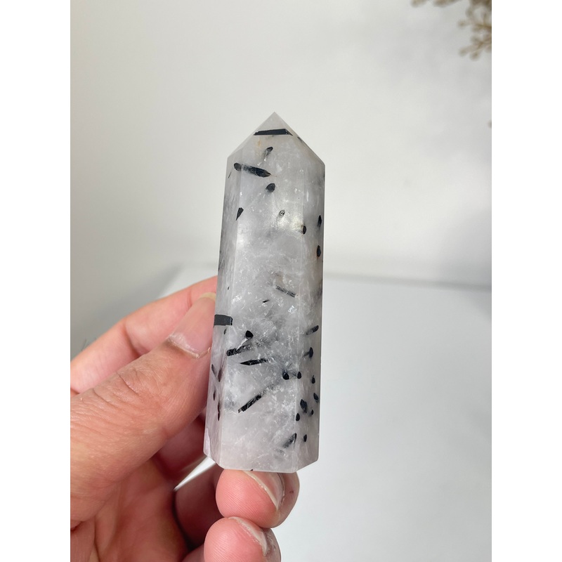 Tourmaline in Quartz Tower High Grade T059a