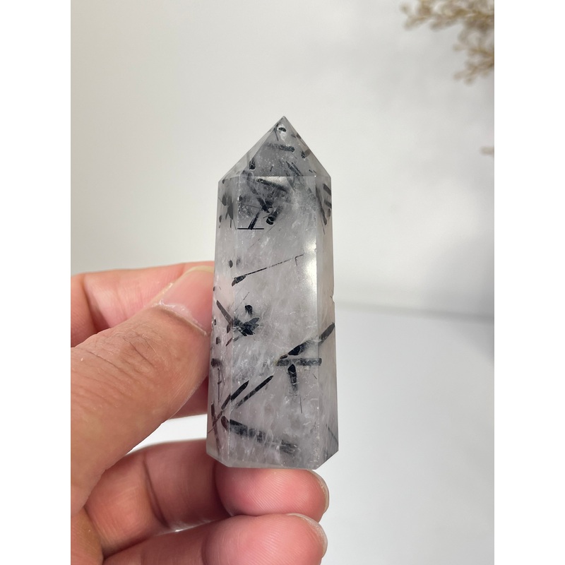 Tourmaline in Quartz Tower High Grade T060a