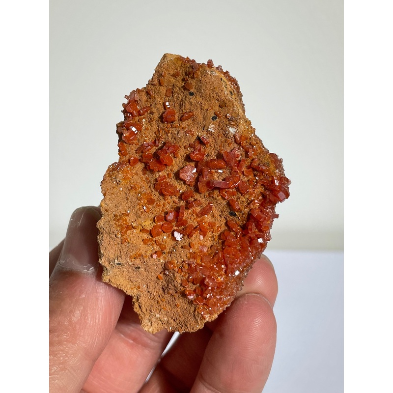 Vanadinite Crystal Cluster V063