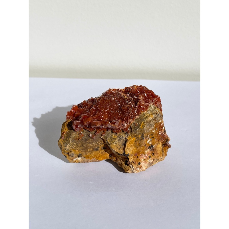 Vanadinite Crystal Cluster V064