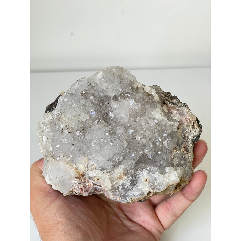 1.25kg Natural Anandalite ‘Iris aka Rainbow Quartz’ Crystal Cluster Rare AN020