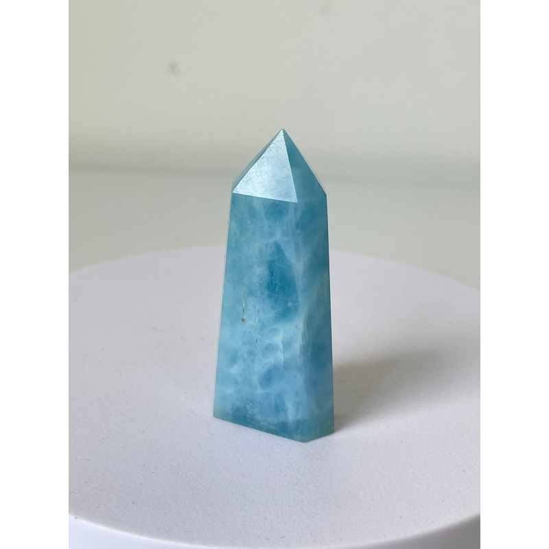 Aquamarine Crystal Tower T266a