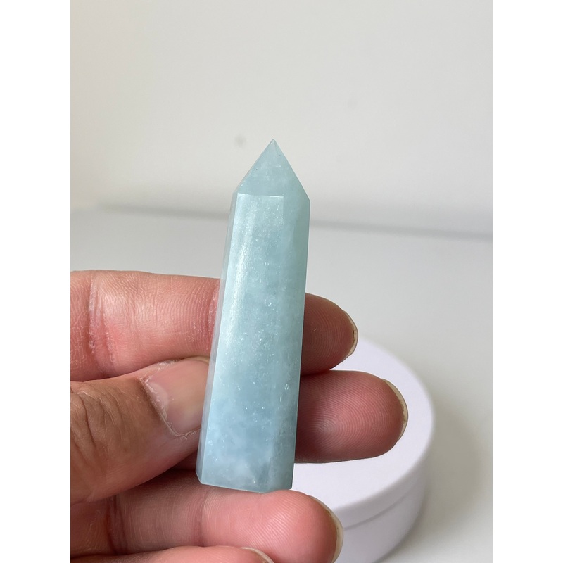 Aquamarine Crystal Tower T267a