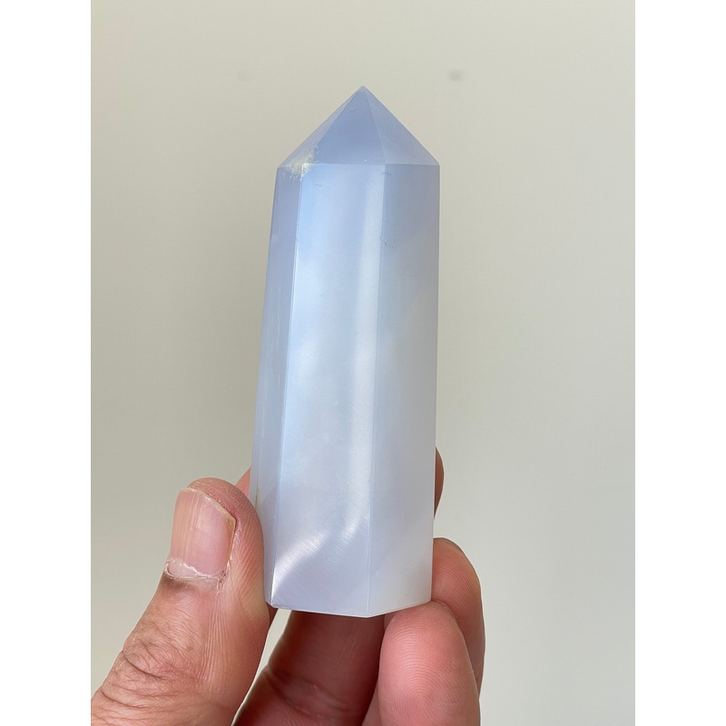 Blue Chalcedony Tower High Grade T200a