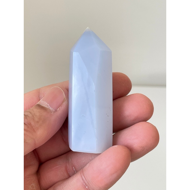 Blue Chalcedony Tower High Grade T205a