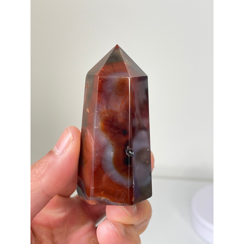 Carnelian High-Grade Crystal Tower T159a