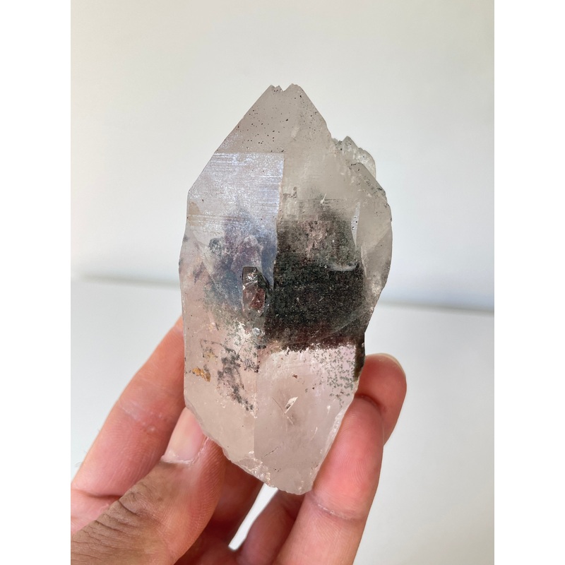 Chlorite Green Himalayan Quartz Crystal Q299a